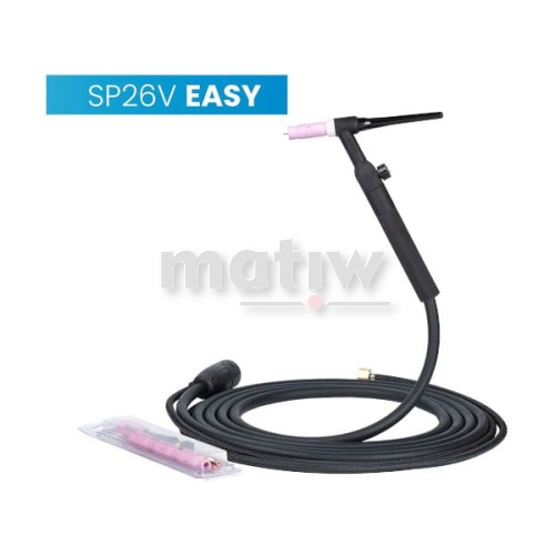 UCHWYT SPAWALNICZY SPARTUS TIG-26 Z ZAWOREM EASY 4 m