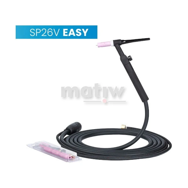 UCHWYT SPAWALNICZY SPARTUS TIG-26 Z ZAWOREM EASY 4 m