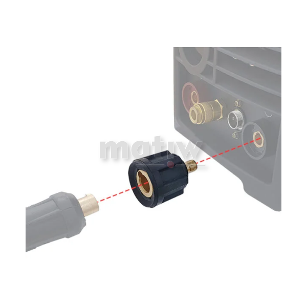 ADAPTER REDUKCYJNY GNIAZDO ŻEŃSKIE 35/50 - WTYK MĘSKI 10/25