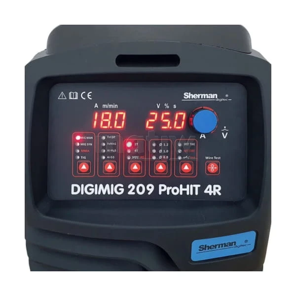SPAWARKA MIGOMAT SHERMAN MIG DIGIMIG 209 ProHIT 4R TIG MMA SYNERGIA