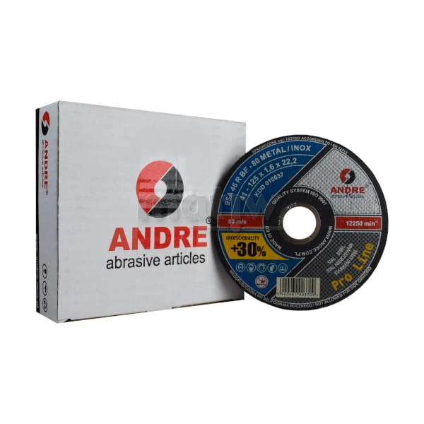 TARCZA DO CIĘCIA ANDRE M INOX 41 125X1,6 25szt