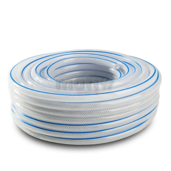 WĄŻ DO SPRĘŻONEGO POWIETRZA ZBROJONY PCV FI 6mm 25m