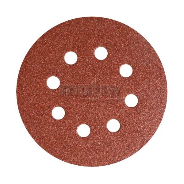 KRĄŻEK PAPIER ŚCIERNY NA RZEP 125mm KLINGSPOR PS18 GLS5 P100 50szt. OPAKOWANIE ZASTĘPCZE