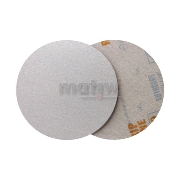 KRĄŻEK PAPIER ŚCIERNY NA RZEP 125mm INDASA RHYNOGRIP WHITE LINE P 40 50szt.