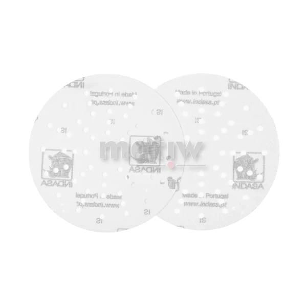 KRĄŻEK PAPIER ŚCIERNY NA RZEP 150 mm 57H INDASA FILM LINE P 800 50szt.