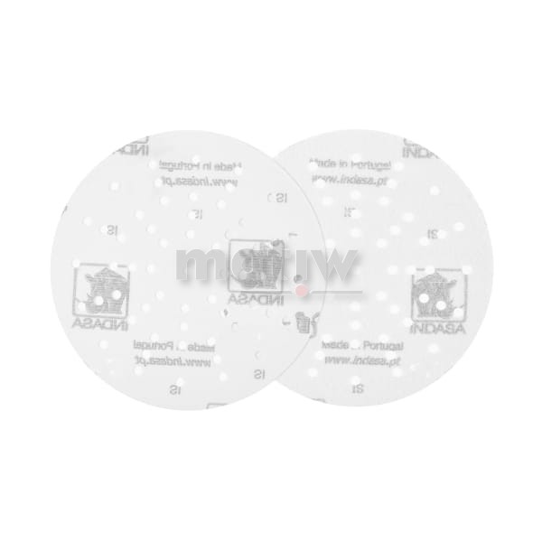 KRĄŻEK PAPIER ŚCIERNY NA RZEP 150 mm 57H INDASA FILM LINE P1000 50szt.