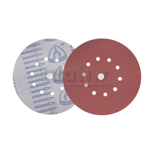 KRĄŻEK PAPIER ŚCIERNY NA RZEP 225mm KLINGSPOR PS18 10+1H ELEKTROKORUND P 60 50szt.