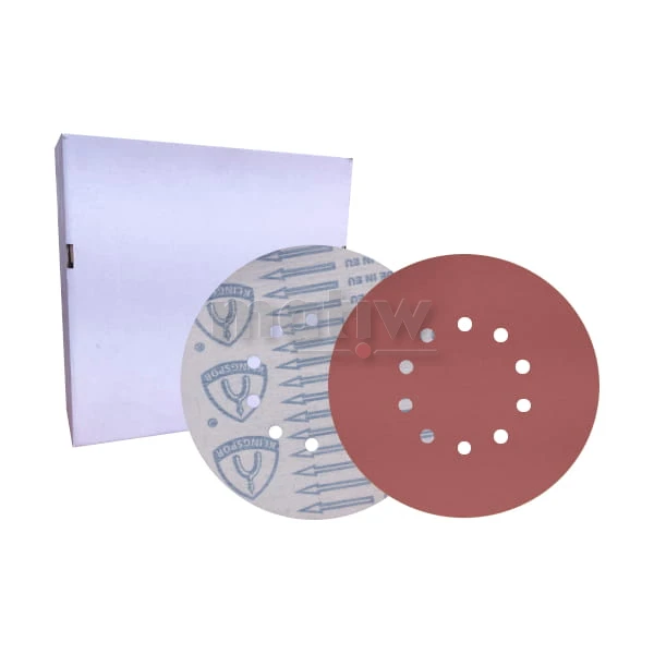 KRĄŻEK PAPIER ŚCIERNY NA RZEP 225mm KLINGSPOR PS18 10H ELEKTROKORUND P 240 50szt.