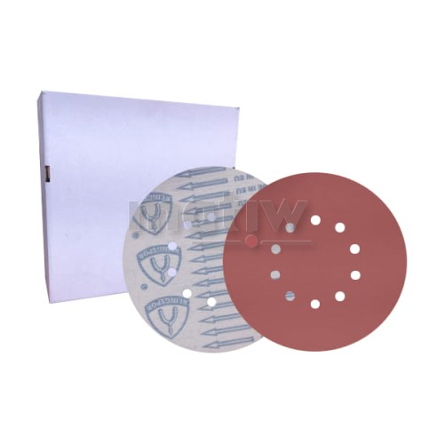 KRĄŻEK PAPIER ŚCIERNY NA RZEP 225mm KLINGSPOR PS18 10H ELEKTROKORUND P 60 50szt.