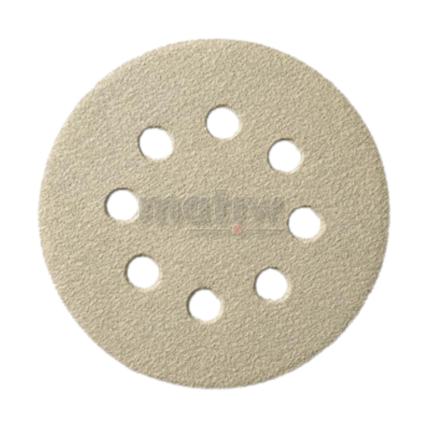 KRĄŻEK PAPIER ŚCIERNY NA RZEP 125mm KLINGSPOR PS33CK GLS5 P 40 100szt.