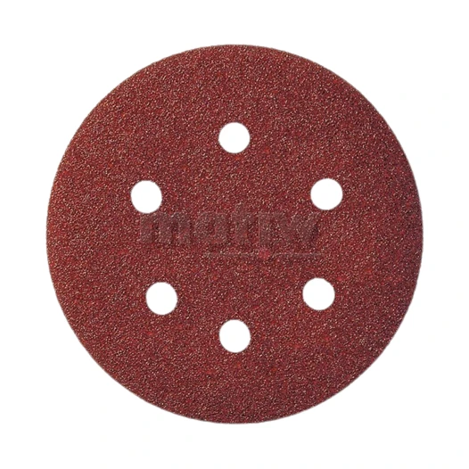 KRĄŻEK PAPIER ŚCIERNY NA RZEP 150mm KLINGSPOR PS22K GLS3 P320 50szt.