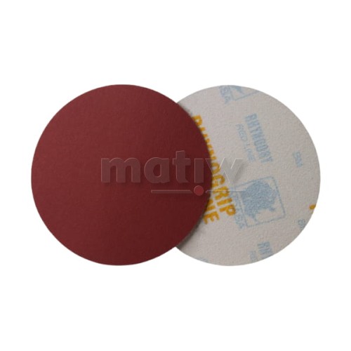 KRĄŻEK PAPIER ŚCIERNY NA RZEP 150mm INDASA RED LINE P 180 50szt.