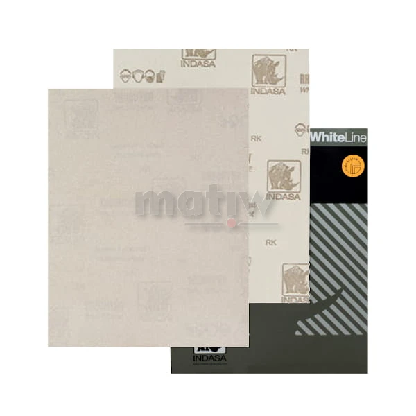 ARKUSZ PAPIER ŚCIERNY RHYNALOX / RHYNODRY WHITE LINE 230x280mm P240 100szt