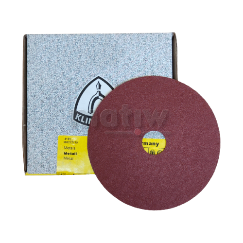 KRĄŻKI FIBROWE KLINGSPOR CS561 OTWÓR PROMIENISTY 150x22mm P40 25szt
