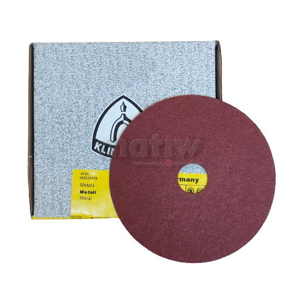 KRĄŻKI FIBROWE KLINGSPOR CS561 OTWÓR PROMIENISTY 150x22mm P60 25szt