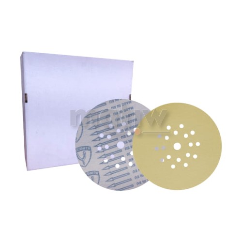 KRĄŻEK PAPIER ŚCIERNY NA RZEP 225mm KLINGSPOR PS33 18+1H P400 50szt.