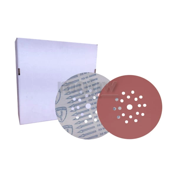 KRĄŻEK PAPIER ŚCIERNY NA RZEP 225 mm PS18E 18+1H P 60 50 szt.