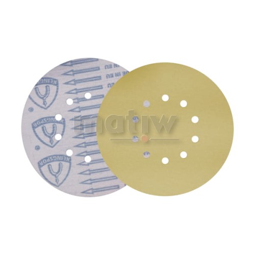 KRĄŻEK PAPIER ŚCIERNY NA RZEP 225mm KLINGSPOR PS33 10H P320 50szt.