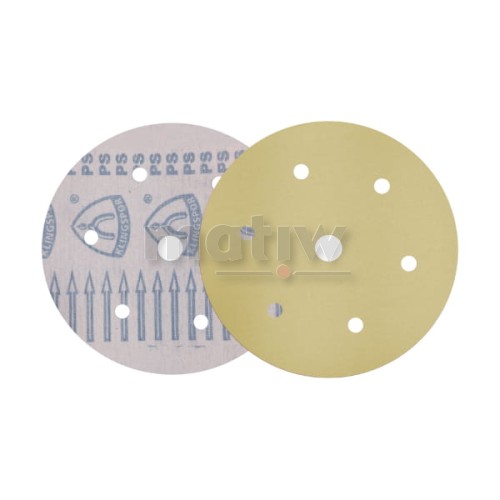 KRĄŻEK PAPIER ŚCIERNY NA RZEP 225mm KLINGSPOR PS33 6+1H P400 50szt.