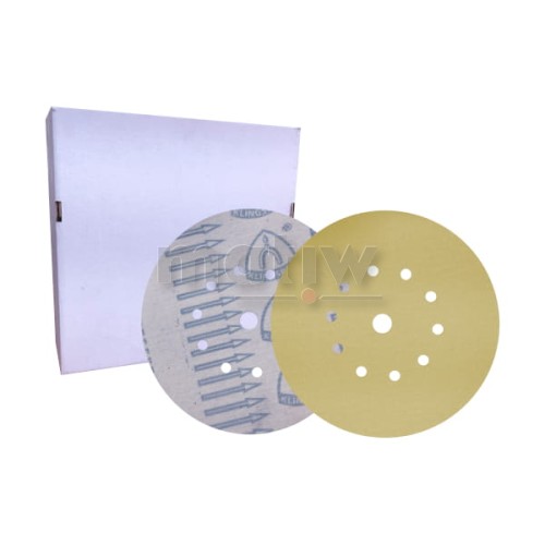 KRĄŻEK PAPIER ŚCIERNY NA RZEP 225mm KLINGSPOR PS33 10+1H P320 50szt.