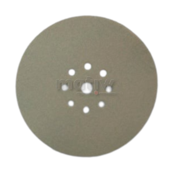 KRĄŻEK PAPIER ŚCIERNY NA RZEP 225mm KLINGSPOR PS33CK GLS38 P 80 50szt.