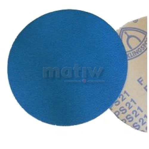 KRĄŻEK PAPIER ŚCIERNY NA RZEP 305mm KLINGSPOR PS21 CYRKON P120 1szt.