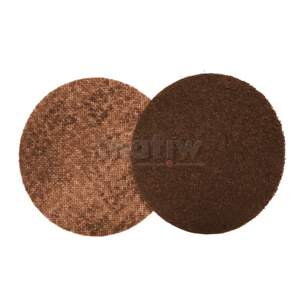 KRĄŻEK WŁÓKNINA ŚCIERNA NA RZEP 3M 125mm SC-DC A CRS