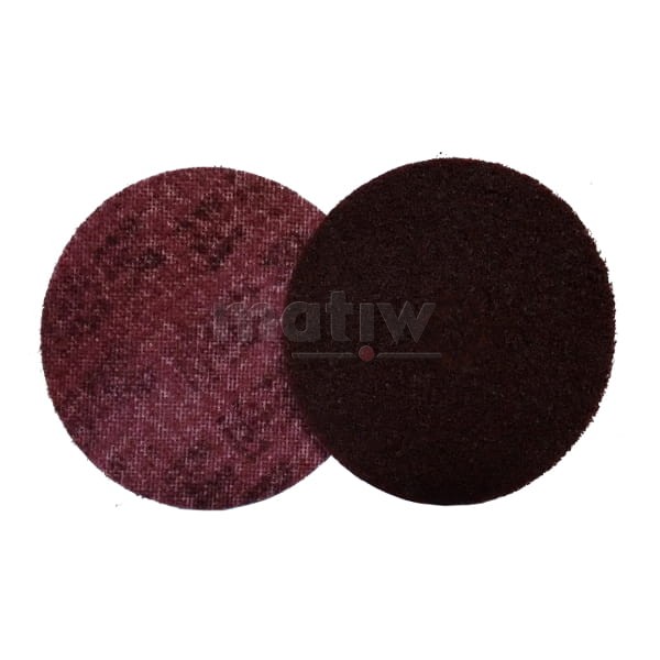 KRĄŻEK WŁÓKNINA ŚCIERNA NA RZEP 3M 125mm SC-DC A MED