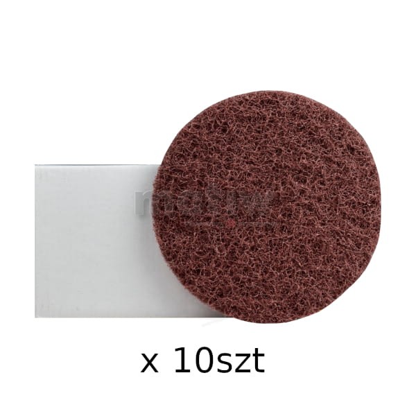 KRĄŻEK WŁÓKNINA NA RZEP 125mm VERY FINE 10szt