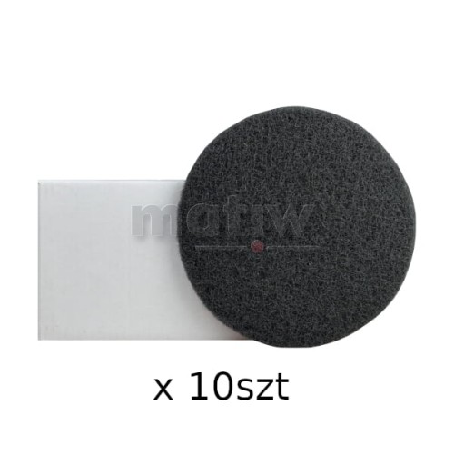 KRĄŻEK WŁÓKNINA ŚCIERNA NA RZEP 150mm ULTRA FINE 10szt.