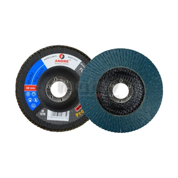 ŚCIERNICA LISTKOWA LAMELKA CYRKON 125mm ANDRE PRO ZrA  P60 10szt