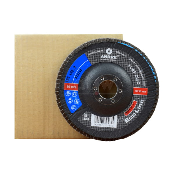 ŚCIERNICA LISTKOWA LAMELKA 125mm ANDRE ECO LINE P40 10szt