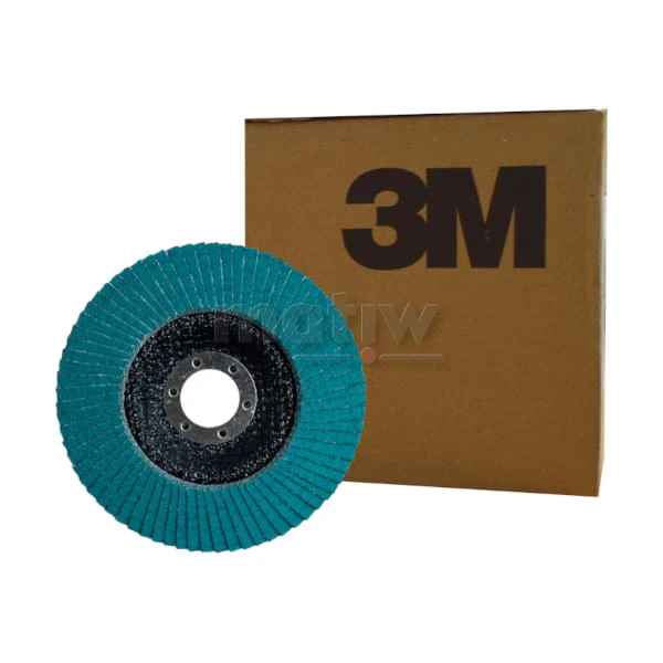 ŚCIERNICA LISTKOWA LAMELKA CYRKON 3M 577F 125 mm P 60 10szt