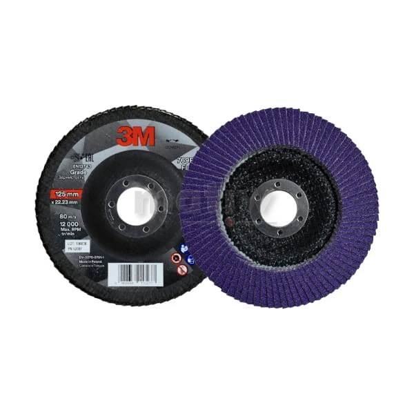 ŚCIERNICA LISTKOWA LAMELKA CUBITRON 3M 769F 125 mm P 80 10 szt