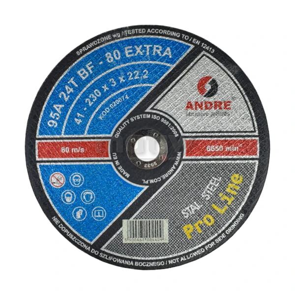 TARCZA DO CIĘCIA ANDRE EXTRA 41 230 x 3,0 mm 1szt