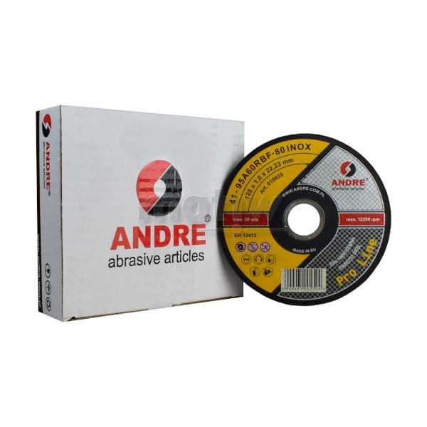 TARCZA DO CIĘCIA ANDRE INOX 41 125 x 1,0 mm 25szt