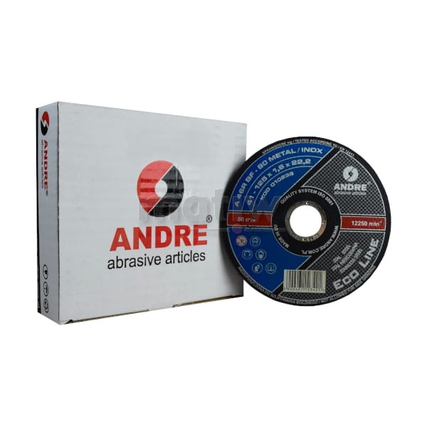 TARCZA DO CIĘCIA ANDRE A 46R BF - 80 METAL INOX ECO LINE 41 125 x 1,6 mm 25szt