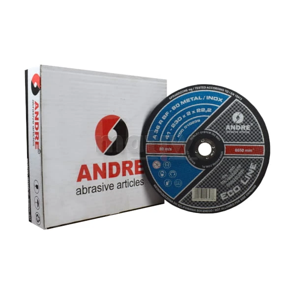TARCZA DO CIĘCIA ANDRE A 36R BF - 80 METAL INOX ECO LINE 41 230 x 2,0 mm 25szt