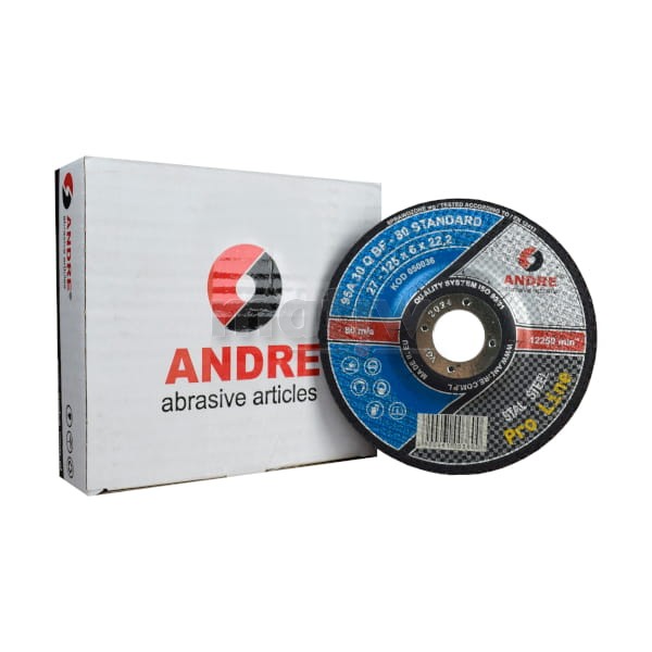 TARCZA DO SZLIFOWANIA ANDRE STANDARD 27 125 x 6,0 mm 10szt
