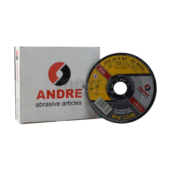 TARCZA DO CIĘCIA ANDRE INOX 41 125 x 3,0mm 25szt