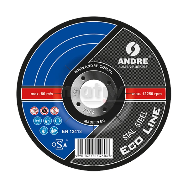 TARCZA DO CIĘCIA ANDRE ECO LINE 42 125 x 3,0 mm 25szt