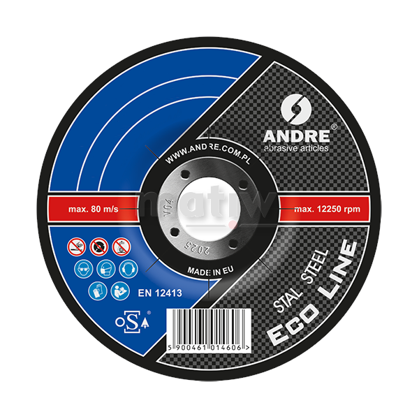 TARCZA DO CIĘCIA ANDRE ECO LINE 42 180 x 3,0 mm 25szt