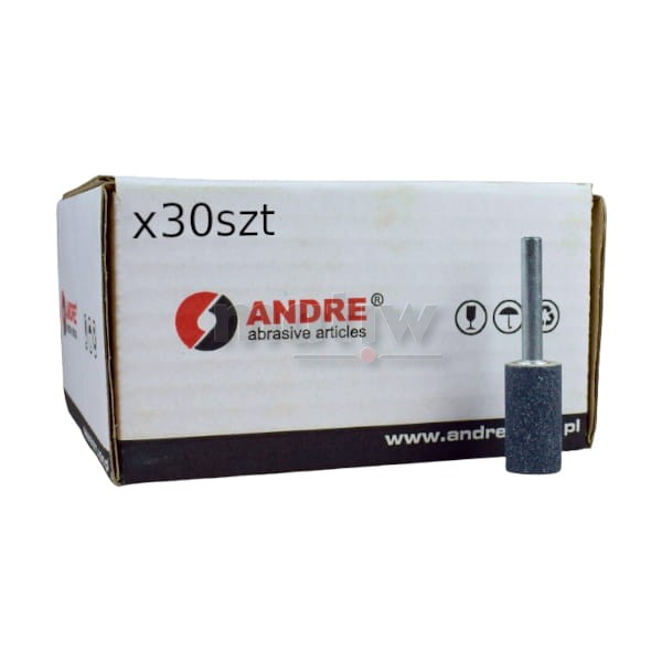 ŚCIERNICA TRZPIENIOWA CERAMICZNA KAMIEŃ SZLIFIERSKI ANDRE 5210 16 x 30 x 6 95A 36 30szt