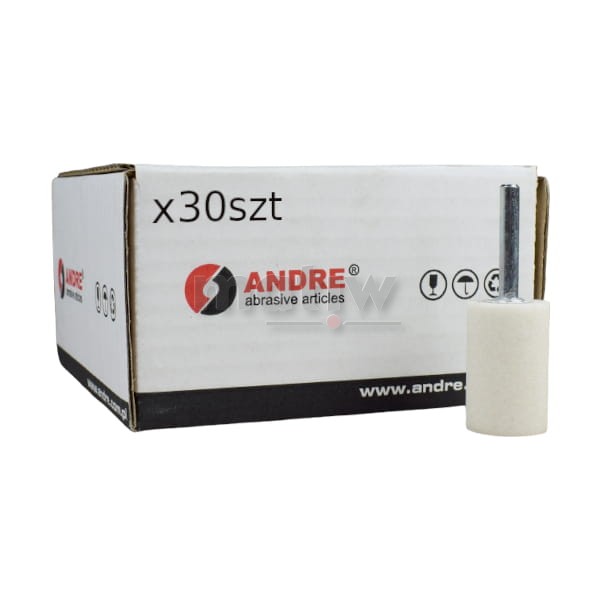 ŚCIERNICA TRZPIENIOWA CERAMICZNA KAMIEŃ SZLIFIERSKI ANDRE 5210 16 x 30 x 6 99A 60 30szt
