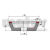 ŚCIERNICA SUPERTWARDA TYP 11A2 TARCZA SZLIFIERSKA DIAMENTOWA 100 x 23 x 6 x 4 x 20 D126C75 LBL2 ANDRE