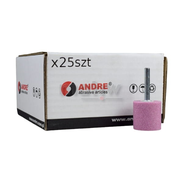 ŚCIERNICA TRZPIENIOWA CERAMICZNA KAMIEŃ SZLIFIERSKI ANDRE 5210 25 x 30 x 6 CrA 60 25szt