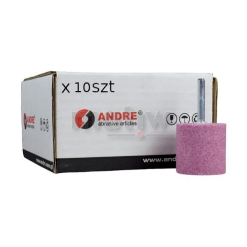 ŚCIERNICA TRZPIENIOWA CERAMICZNA KAMIEŃ SZLIFIERSKI ANDRE 5210 40 x 40 x 6 CrA 46 10szt