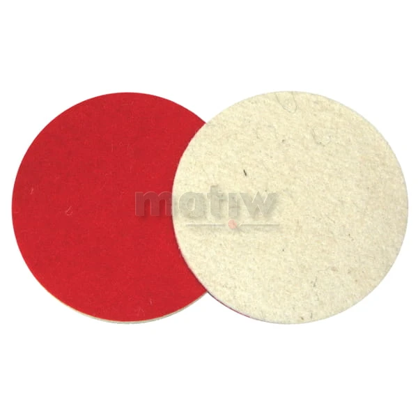 KRĄŻEK NA RZEP FILC POLERSKI 180 mm x 10 mm 5szt.