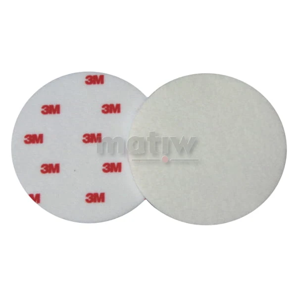 KRĄŻEK NA RZEP FILC POLERSKI 3M 9358 125 mm x 3 mm 10szt.