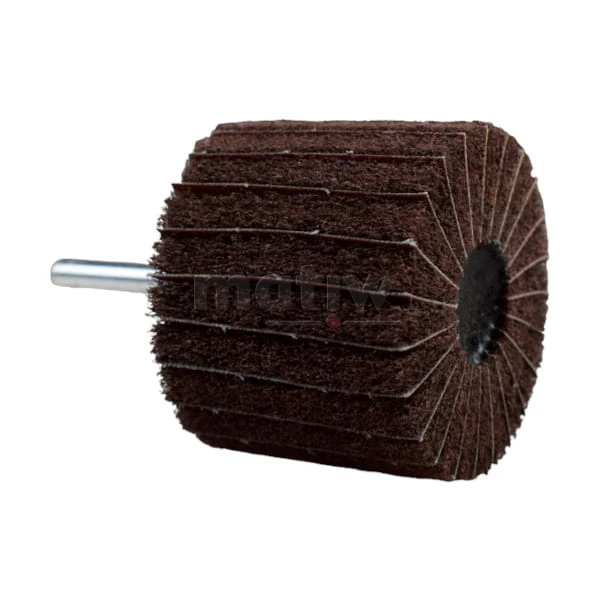 ŚCIERNICA TRZPIENIOWA 60 x 50 x 6 mm WŁÓKNINA / PŁÓTNO COARSE / 80 10szt